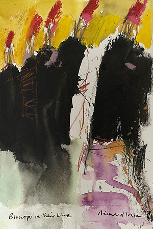 Bishops in their line