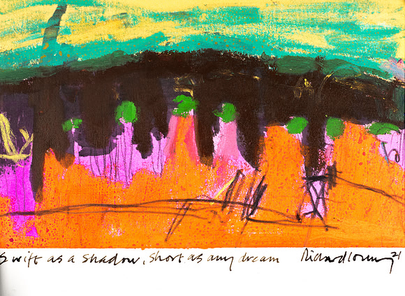 Swift as a shadow, short as any dream